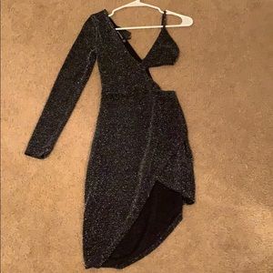 Black sparkle dress
